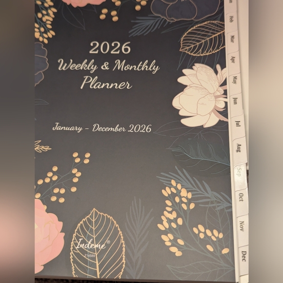 2026 Floral Planner Gift Set - Picture 7 of 9